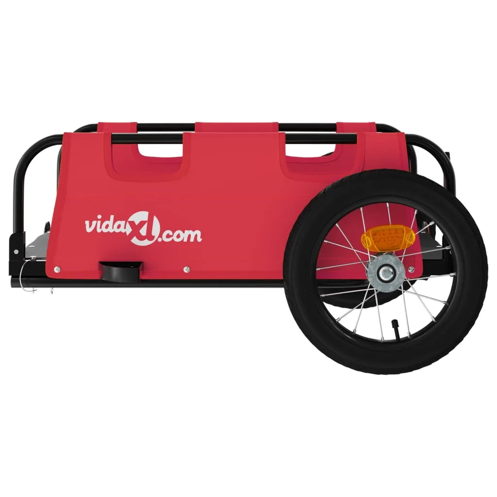 Rimorchio da Bici Rosso Oxford e Ferro CFW9169967