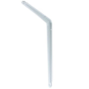 Trade Shop - Reggimensola Supporto Staffa Reggi Mensola In Metallo 20x25cm Bianca -