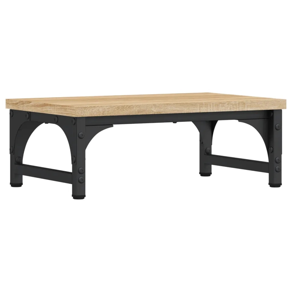 Supporto per Monitor Rovere Sonoma 37x23x14cm Legno Multistrato 833996