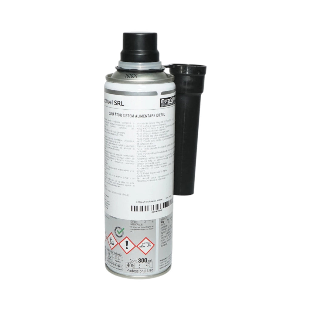 Additivo per carburante diesel per la pulizia del sistema di iniezione diesel con lubrificante 300 ml MotorSistem
