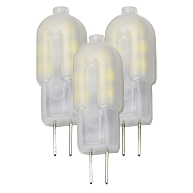 Lampadina led spillo g4 2watt resa 18watt risparmio energetico 6000k pezzi 3
