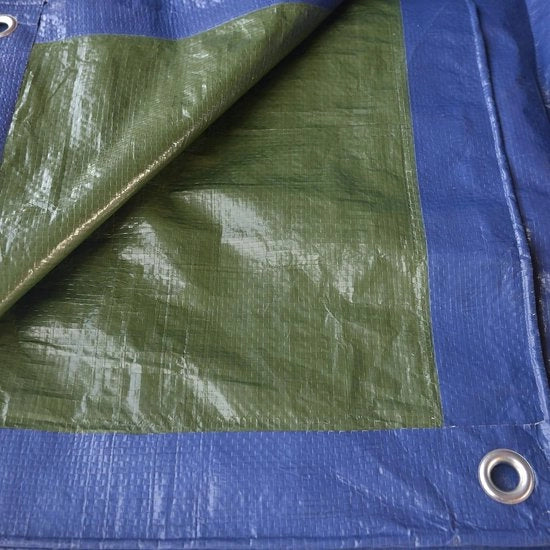 Telaio di copertura verde-azzurro - impermeabile e multifunzionale - 3,00 x 4 m