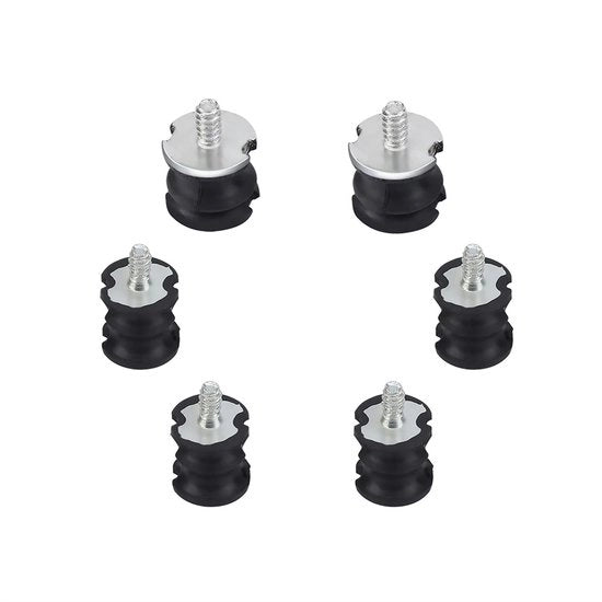 Kit di sostituzione per sega a catena 6 pezzi - AV-Buffer - Sostitutivo - Duraturo - Per Husqvarna 61/66/133/136/141/266/268/272XP - 100% Nuovo - Buffer di assorbimento vibrazioni