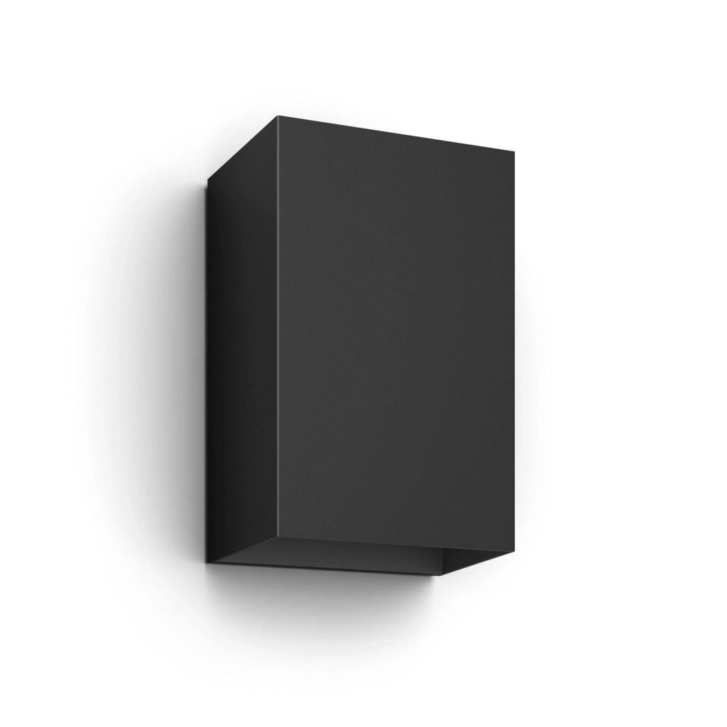 Philips Hue 915005842901 Resonate Lampada da Parete LED Smart con Doppia Illuminazione Sopra e Sotto 15 8 W IP44 colore Nero