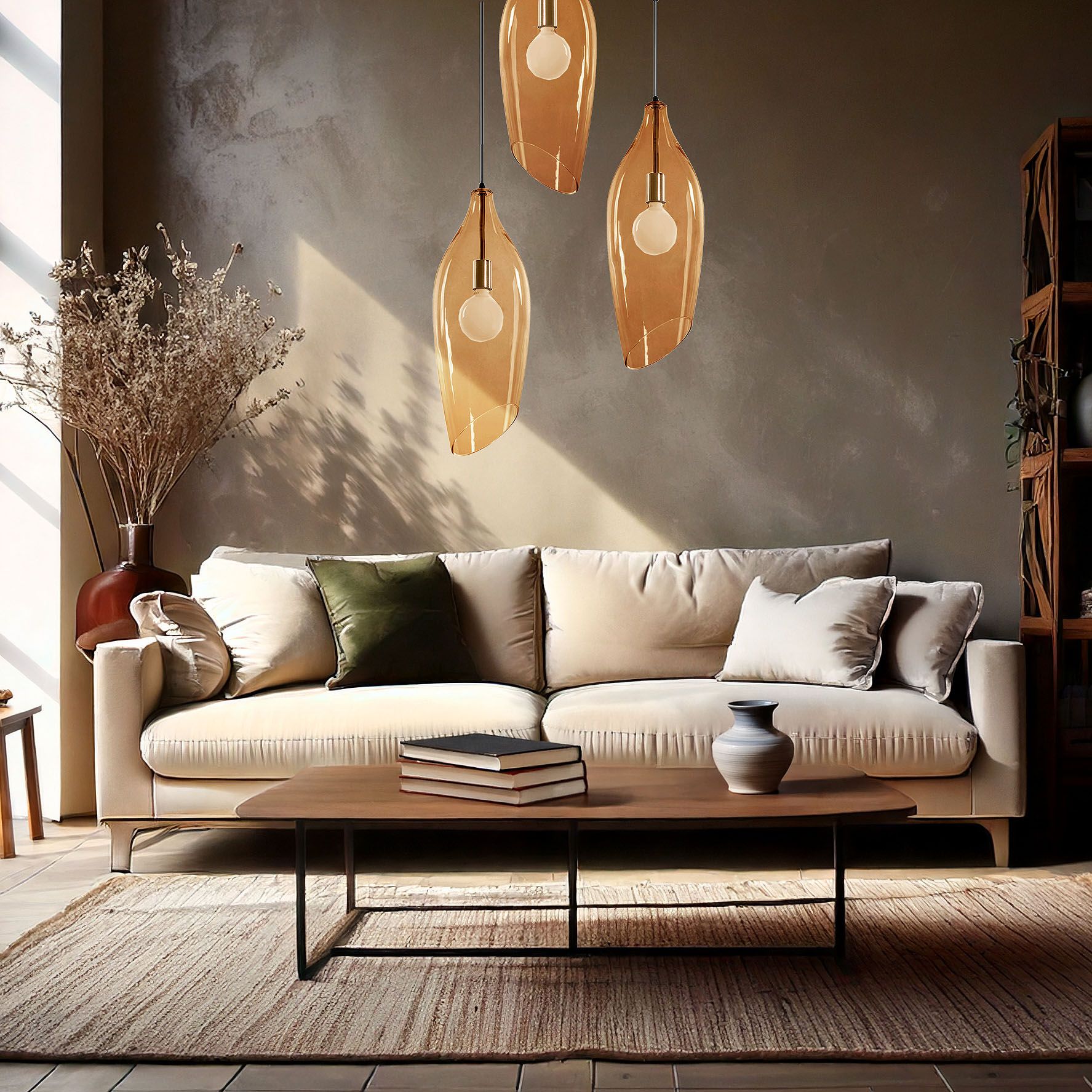 Lampada Da Soffitto Di Vetro APP892-1CP