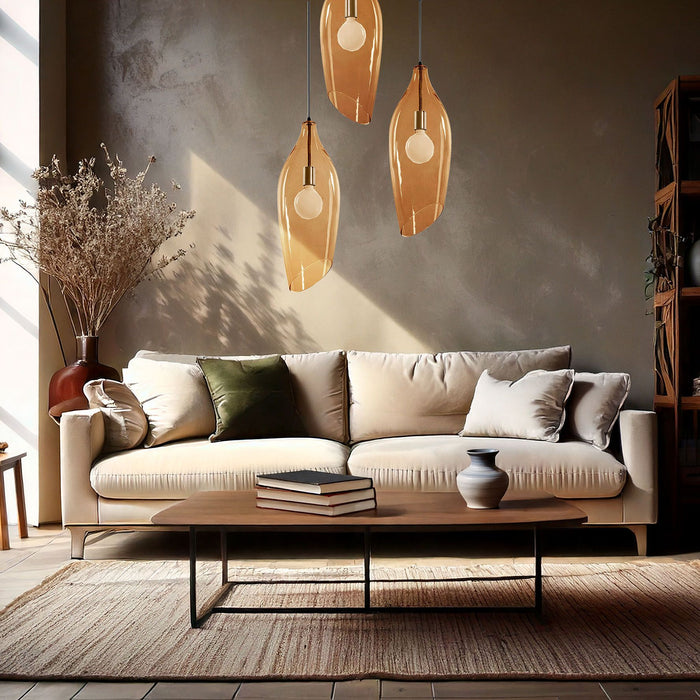 Lampada Da Soffitto Di Vetro APP892-1CP