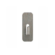 Gancio Inox Rettangolare Slim pz.4 Eliplast