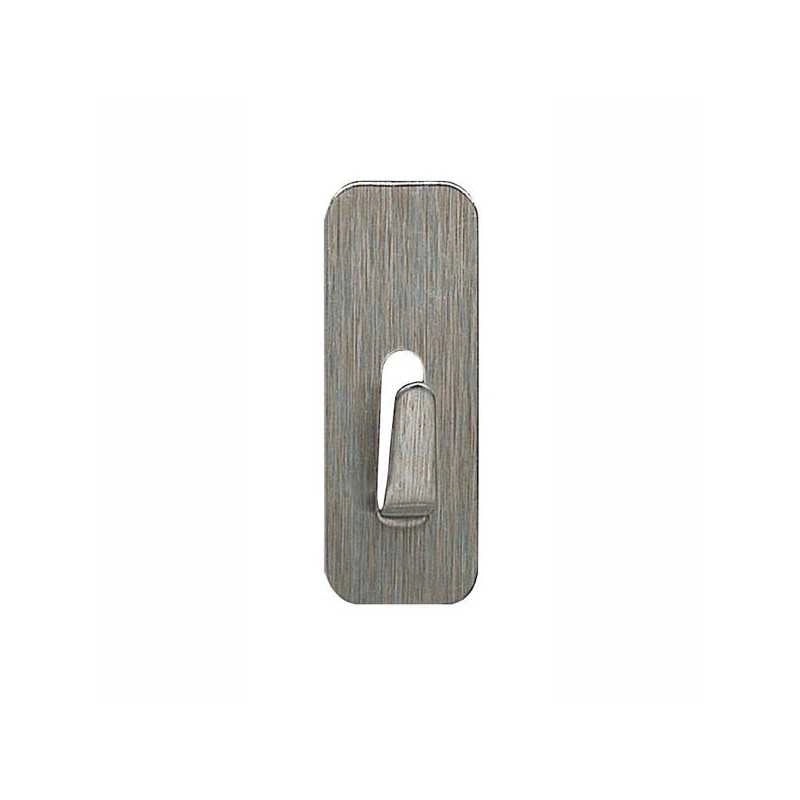 Gancio Inox Rettangolare Slim pz.4 Eliplast