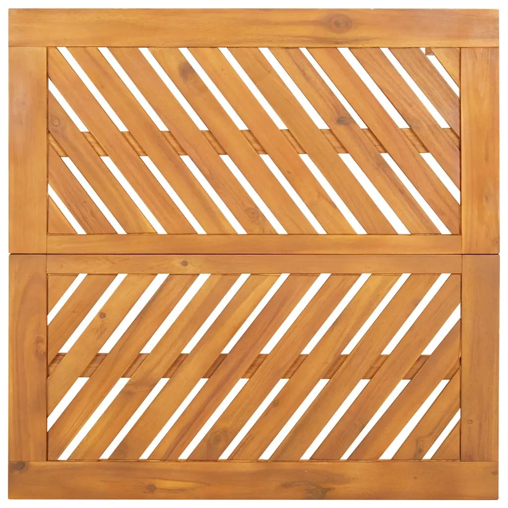 Set da Pranzo per Giardino 5 pcs Marrone 3154105