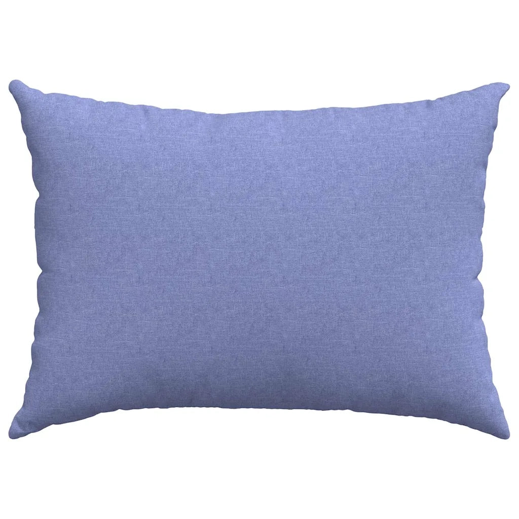 Cuscini da Divano 2 pcs Blu jeans 70 x 50 cm Tessuto