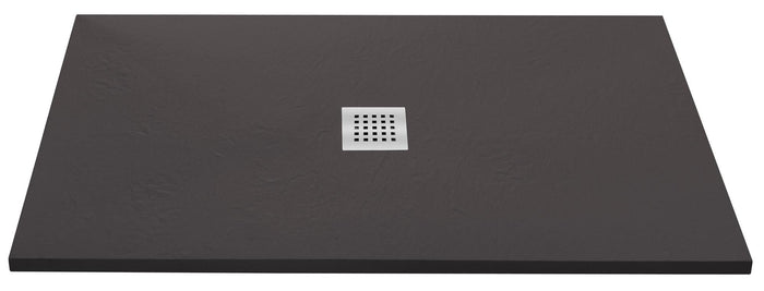 Piatto Doccia in Pietra 75x130 cm Bonussi Ardesia Stone Central Marrone