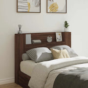 Testiera Letto Rovere Marrone Legno ingegnerizzato