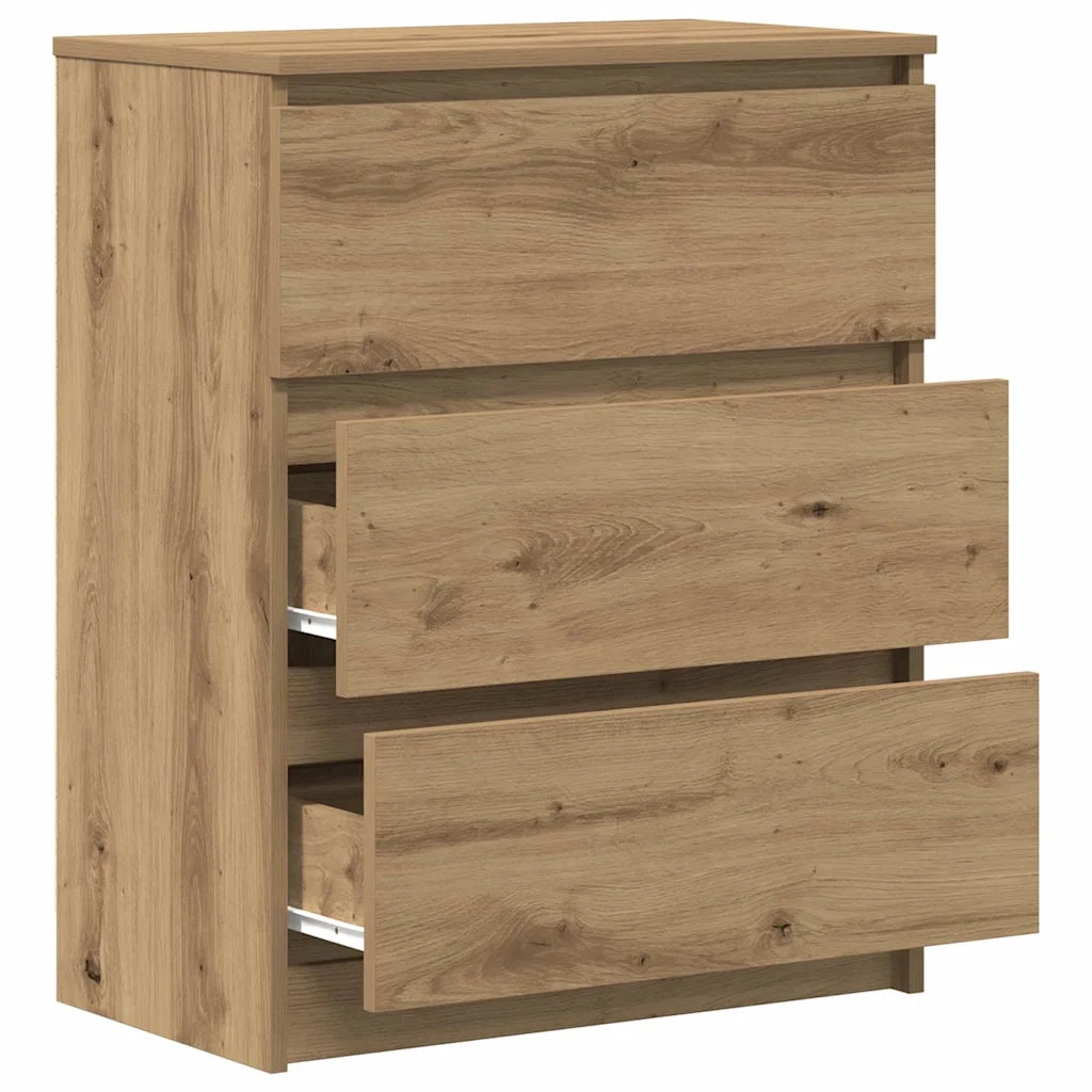 Credenza-Buffet-Armadio da cucina Rovere Artigianale 60x35x76 cm in Legno Multistrato