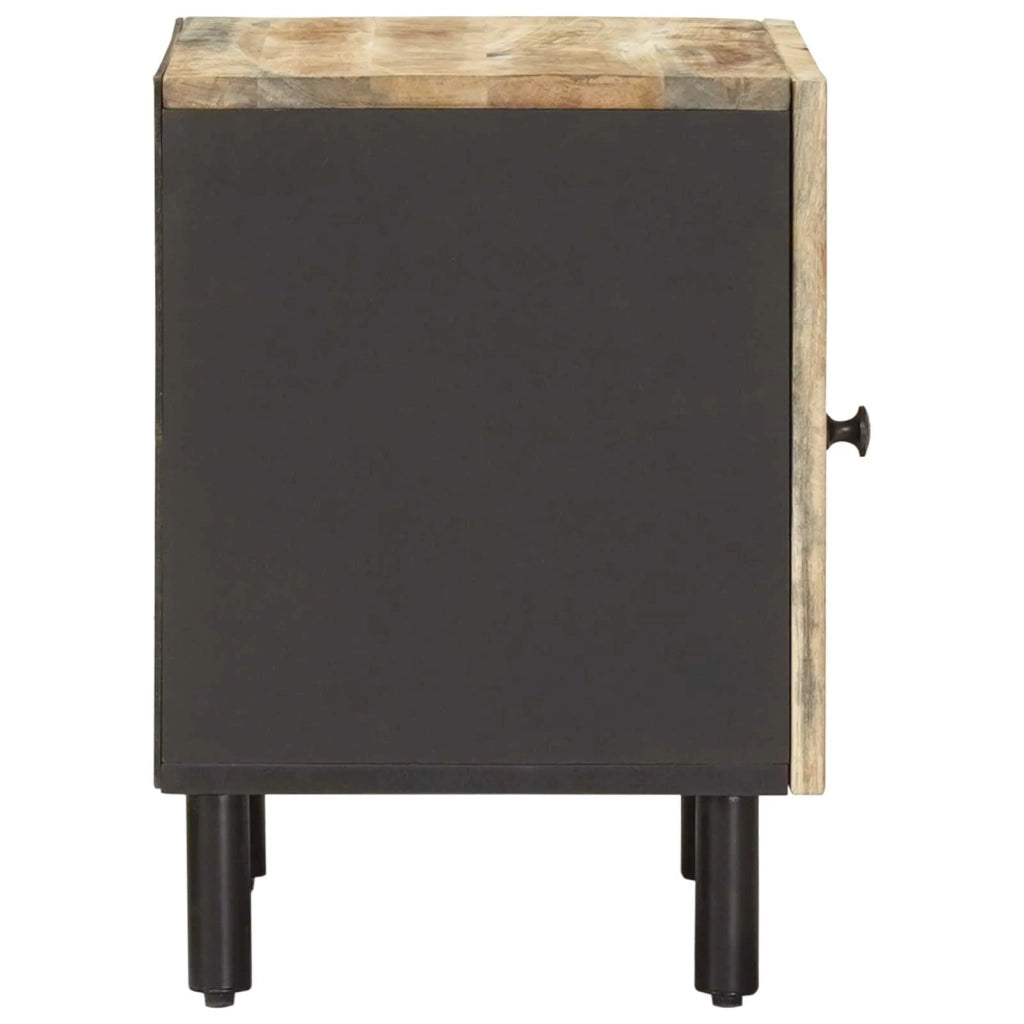 Comodino Naturale 40 x 33 x 46 cm Legno di mango massello 4018840