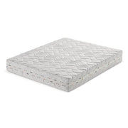 Materasso sfoderabile MADE IN ITALY CRYSTAL 160X190 con molle insacchettate, 4 cm di Memory Foam a 9 zone, rivestimento in tessuto antiacaro termoregolante e fascia traspirante