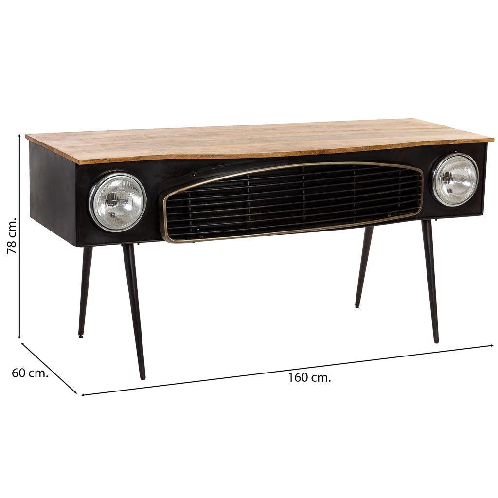 Scrivania a 2 cassetti 160x60x78h cm