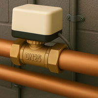 Valvola di zona motorizzata a due vie serie DQ225 230V DN25 33.7mm (1")