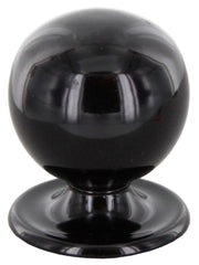 25pz  pomolo art. 2172 nero misura b diametro 25 mm cod:ferx.23153