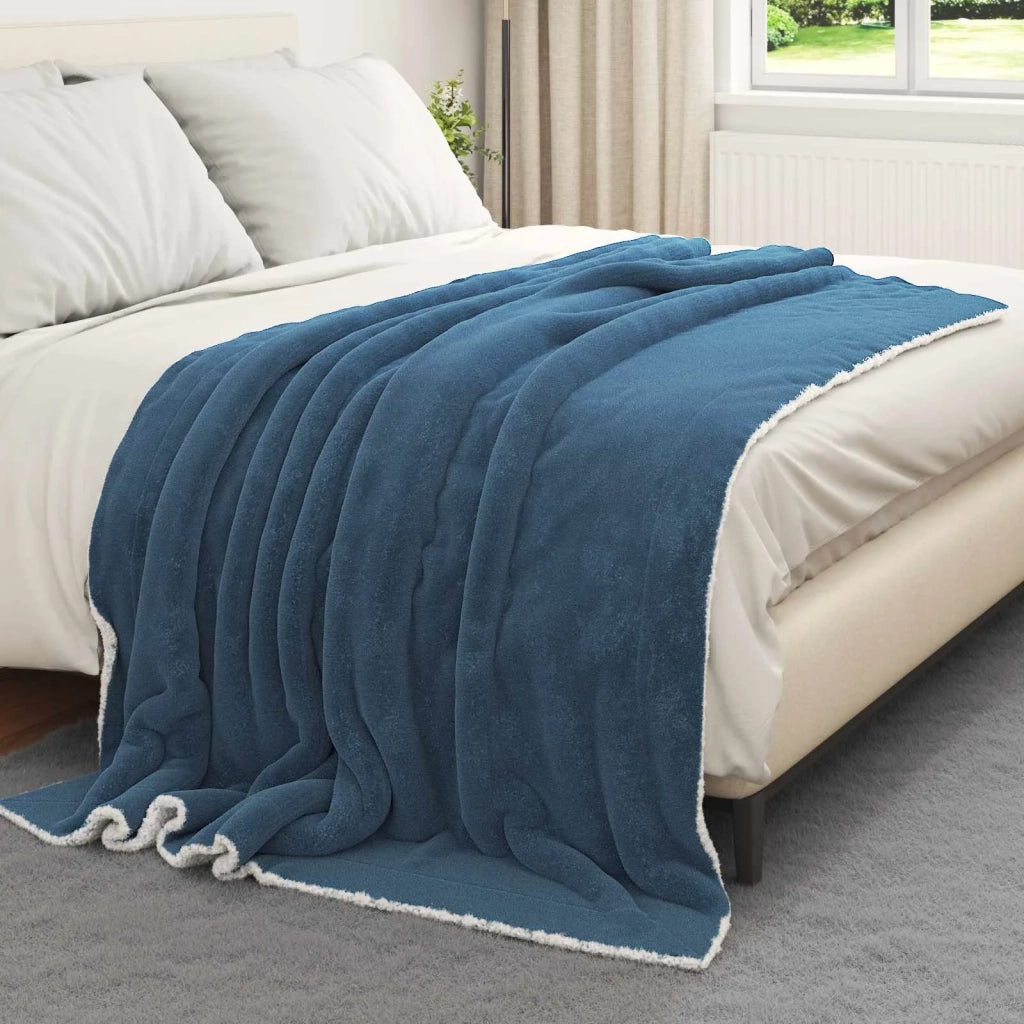 Coperta Blu navy 150 x 200 cm Panno 42016990