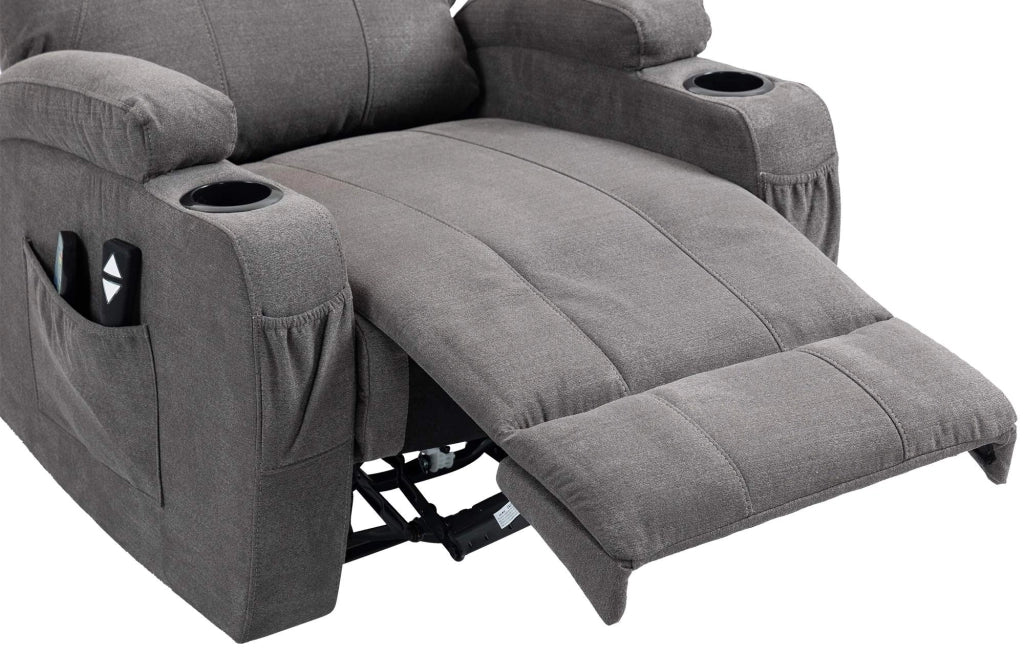 Sessel Hepler mit Massagefunktion Stoff
