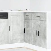 vidaXL Base da Cucina Porto Grigio Cemento in Legno Multistrato