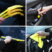 vidaXL Set di Spazzole per Pulizia Auto 19 pcs 19 pcs Multi Colore na