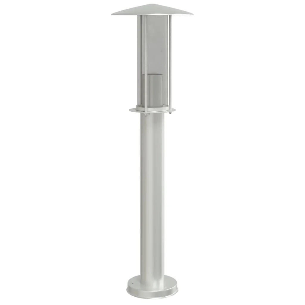 Lampada da terra per esterni in argento 60 cm in acciaio inox Argento 02_0042518
