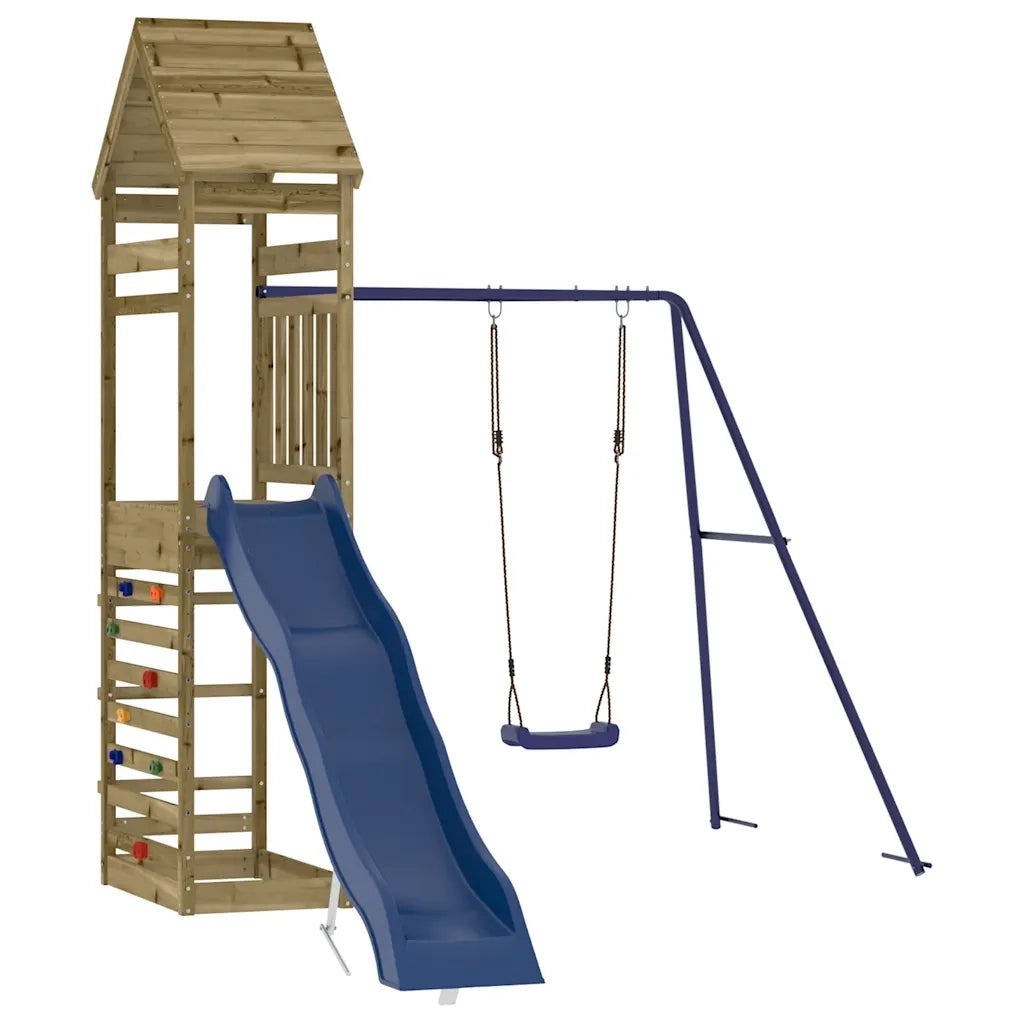 Set da Gioco da Esterno in Legno di Pino Impregnatocod mxl 126571