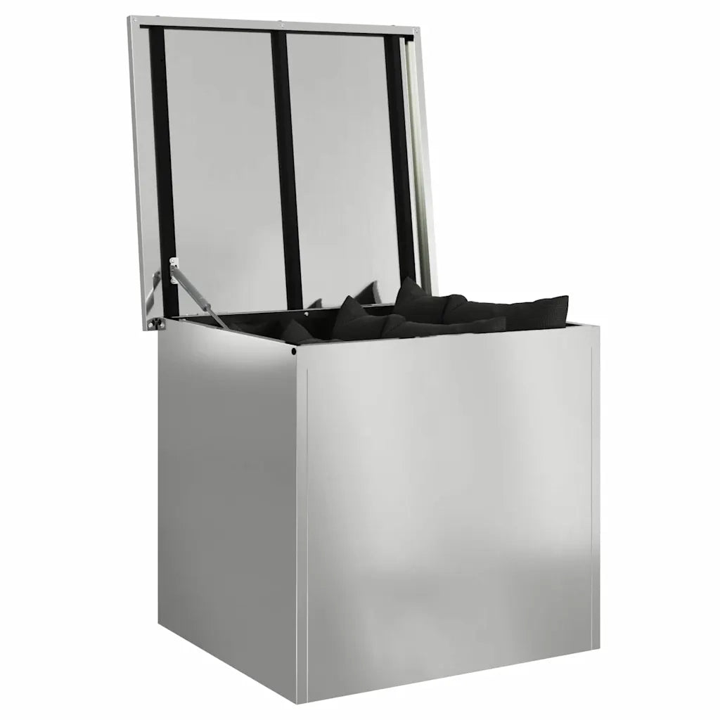 Scatola di Stoccaggio Esterno Argento 55 x 50,5 x 50 cm Acciaio CFW5707711