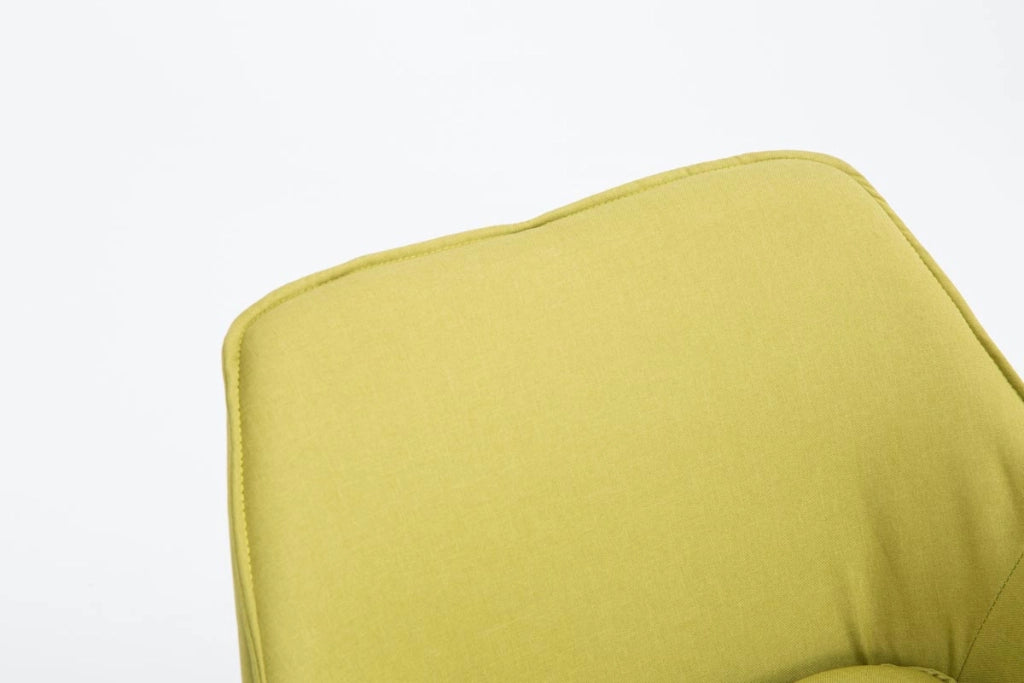 Poltroncina lounge Caracas in tessuto verde