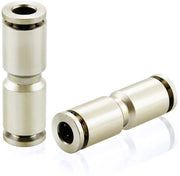 Connettore pneumatico - 2 pezzi - verniciato rame - connessione rapida - ermetico - riutilizzabile - rotante 360 gradi - giunzione a sfera