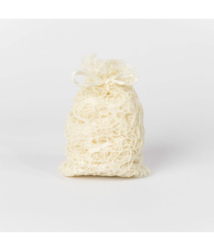 24 Pz. Sacchetti Rete Organza Porta Confetti Matrimonio Battesimo Bomboniera         