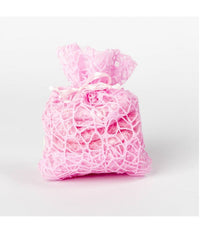 24 Pz. Sacchetti Rete Organza Porta Confetti Matrimonio Battesimo Bomboniera         