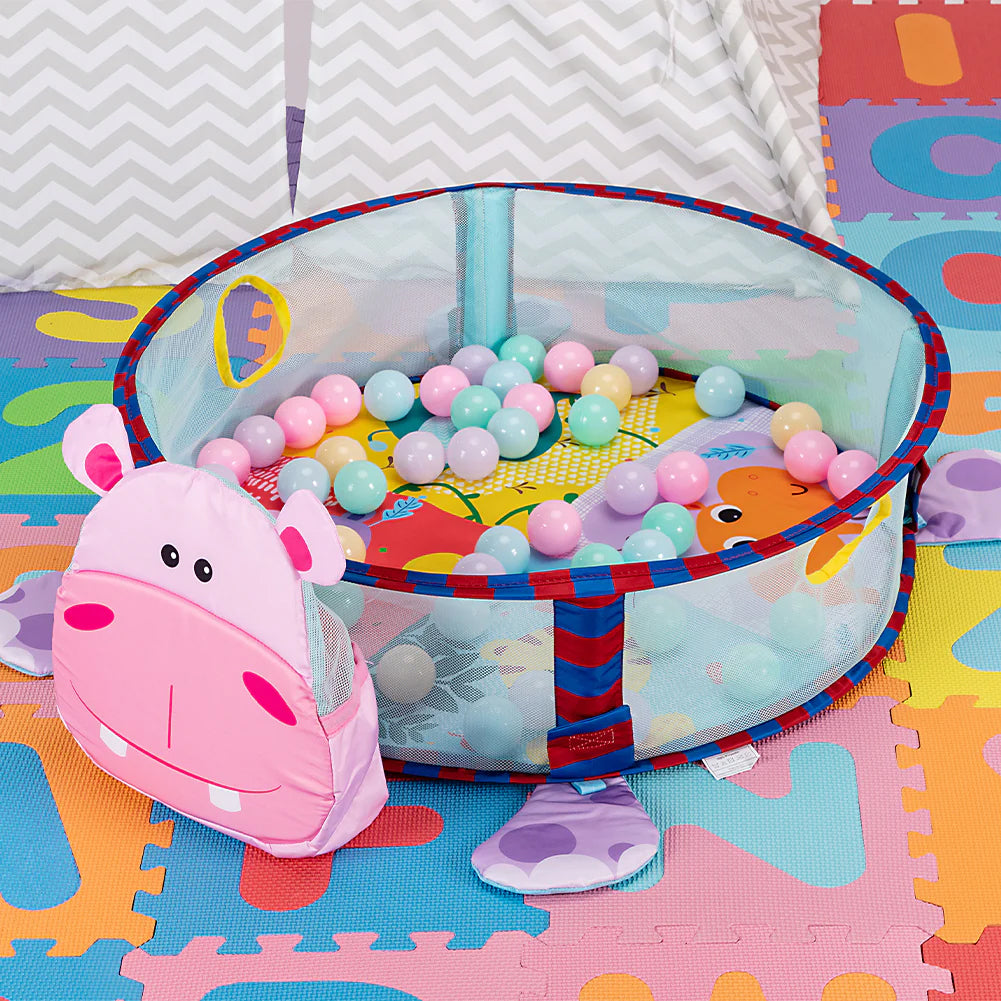 Palestrina Box Tappeto Neonato Bambino Maialino con Recinto Palline Idea Regalo