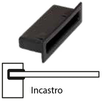 supporto ad incastro in pvc per asta ortopedica cod:ferx.24007