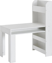 Scrivania per bambino con mensola - Tavolo per bambini - Scrivania per studenti con ripostiglio - Banchetto per scuola - 90x50x110 cm
