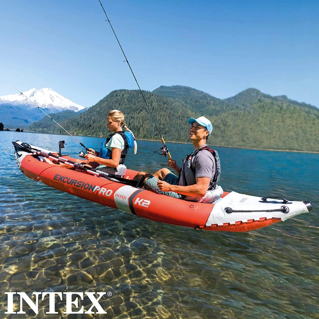 Canoa Gonfiabile 2 Posti Intex Excursion Pro 384 x 94 x 46 cm
