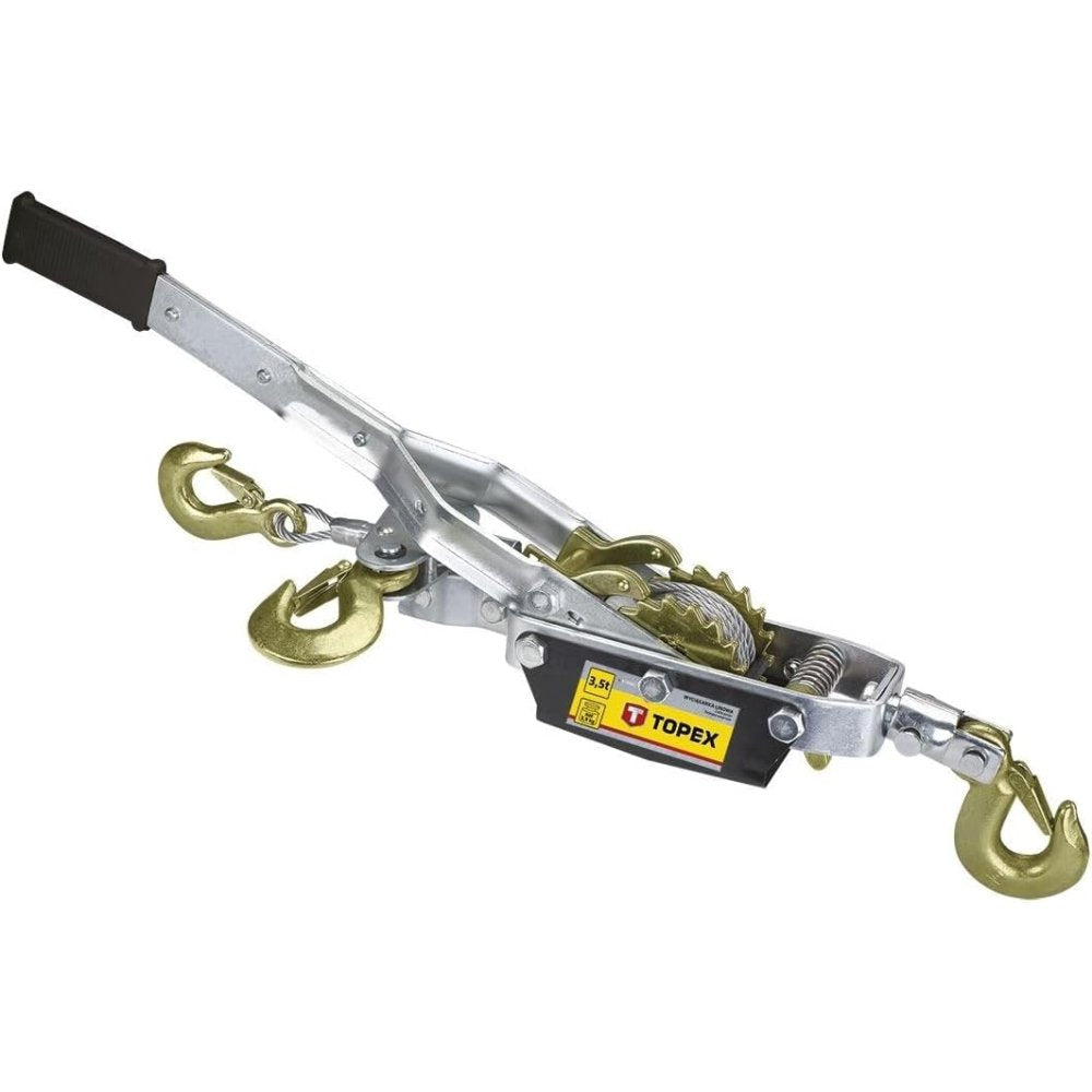 Topex 97x082 paranco a cavo, 3,5 ,5 t, doppia ruota, 5,9 kg