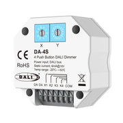 Dimmer DALI 4 Pulsanti DA-4S Master Controller DALI per LED Controllo 4 Indirizzi Scene Gruppi Broadcast Montaggio Scatola 503
