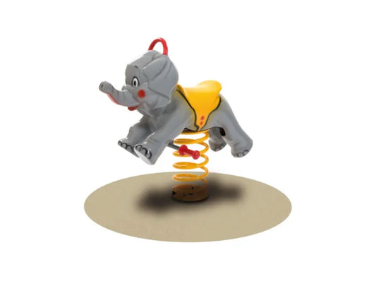 Gioco a molla Elefante Vetroresina 281 EN 1176 H65cm per bambini 3-8 anni