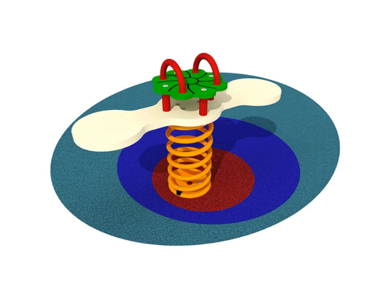 Gioco a molla Birillo 1071 H45 cm EN 1176 bambini 2-8 anni 2 posti Giochipark