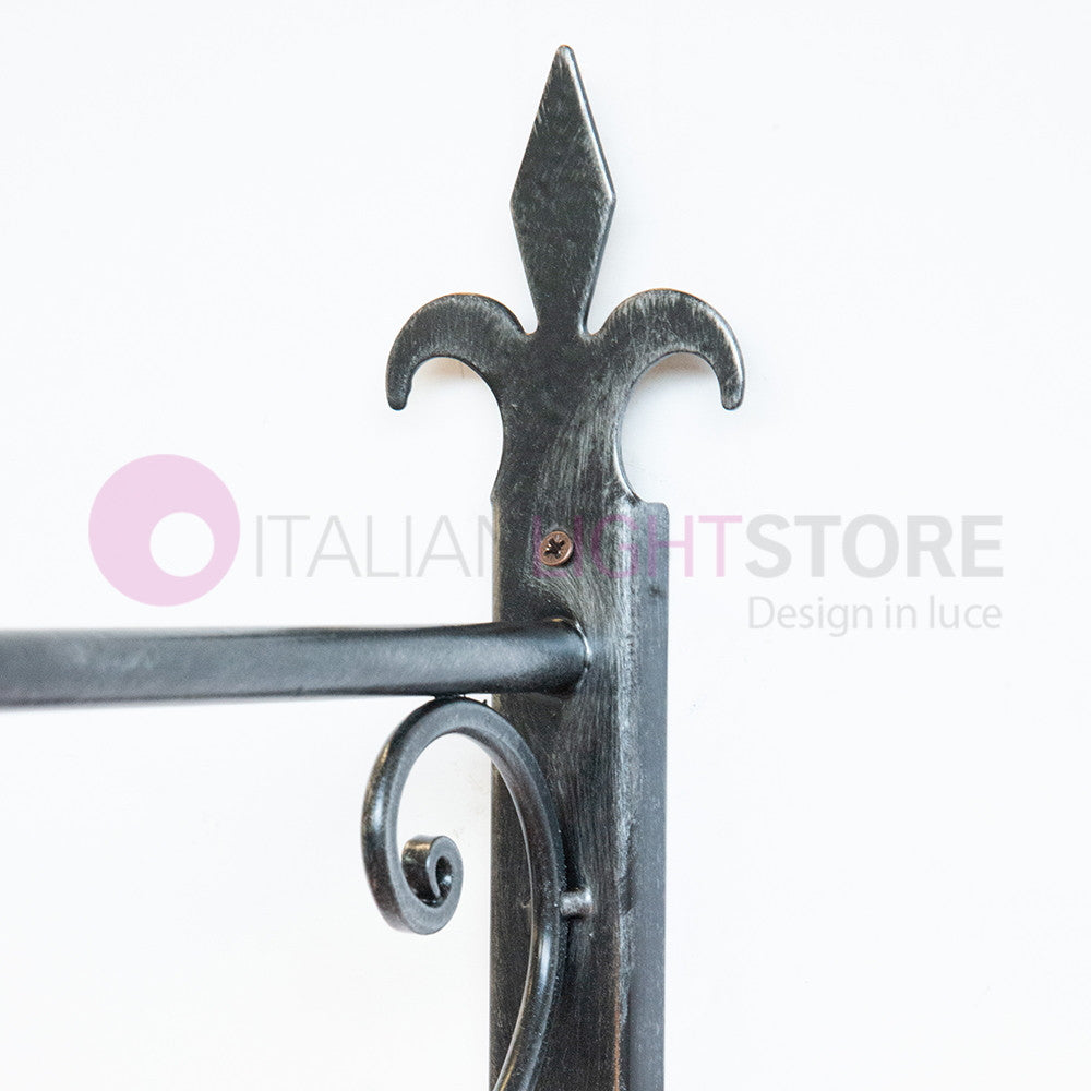 PIATTO Applique Rustico per Esterno Braccio Sporgente L.90 Cm.