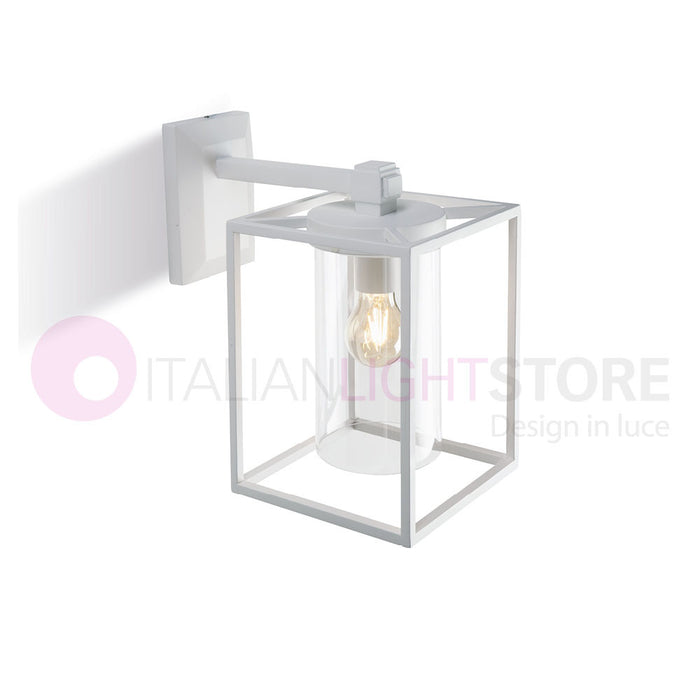 DOMUS BIANCO Lampada da Parete per Esterni Design Vintage