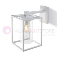DOMUS BIANCO Lampada da Parete per Esterni Design Vintage