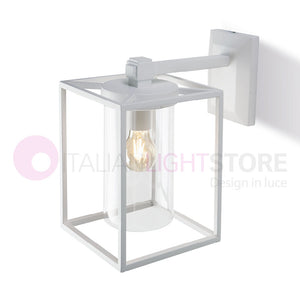 DOMUS BIANCO Lampada da Parete per Esterni Design Vintage