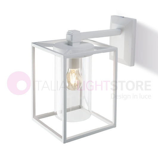 DOMUS BIANCO Lampada da Parete per Esterni Design Vintage