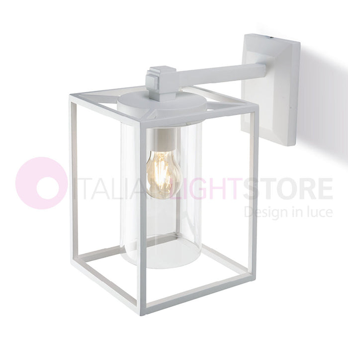 DOMUS BIANCO Lampada da Parete per Esterni Design Vintage