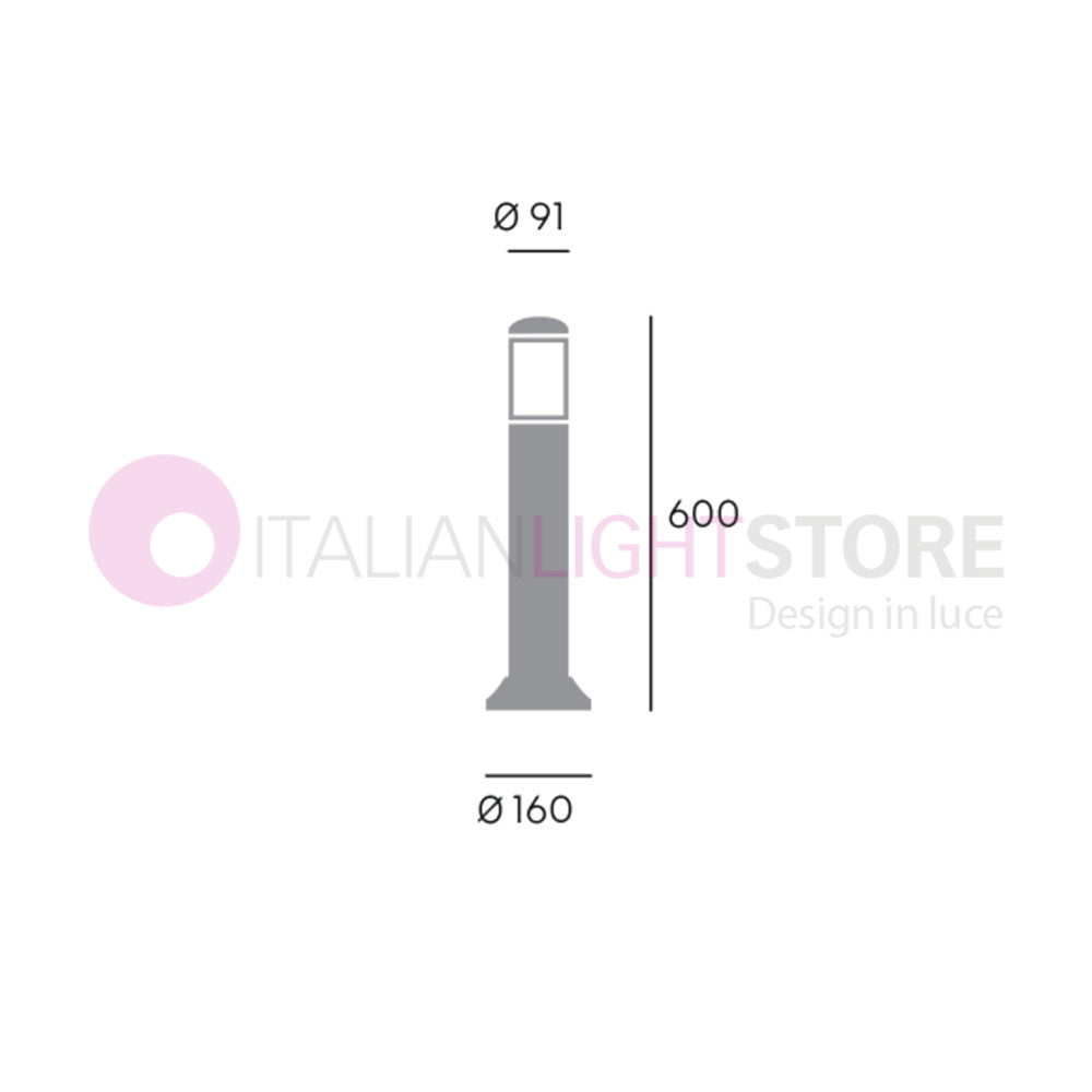 MARINA Paletto Moderno da Giardino IP54 H.60 Cm