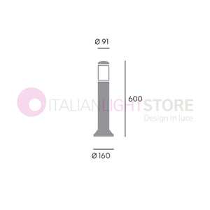 MARINA Paletto Moderno da Giardino IP54 H.60 Cm