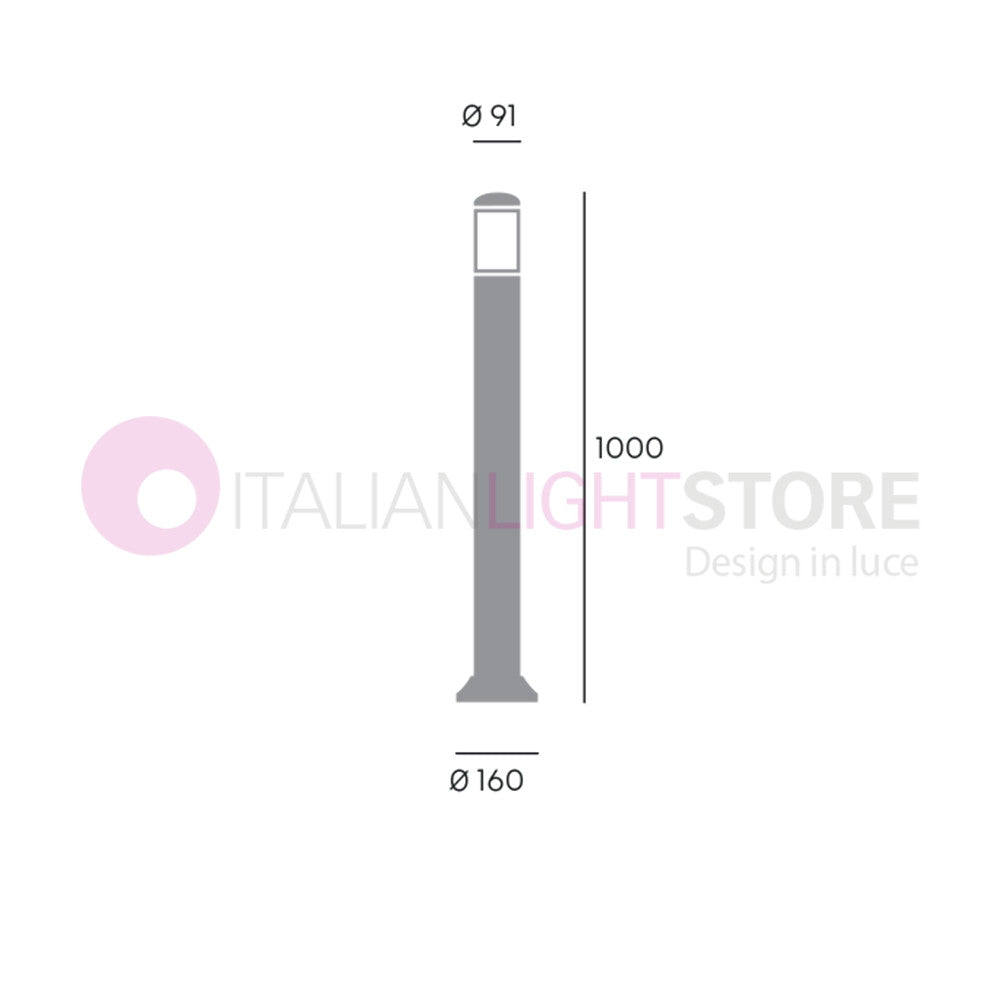 MARINA Paletto Moderno da Giardino IP54 H.100 Cm